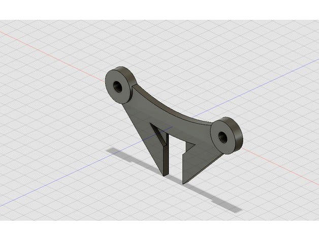 Spool Support for Plywood Frame Prusa I3 Clone by wt4y