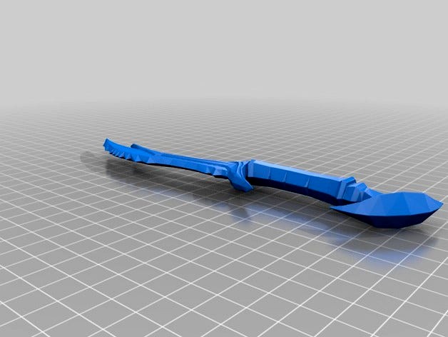 Daedric Dagger (with split version) by godh8sme