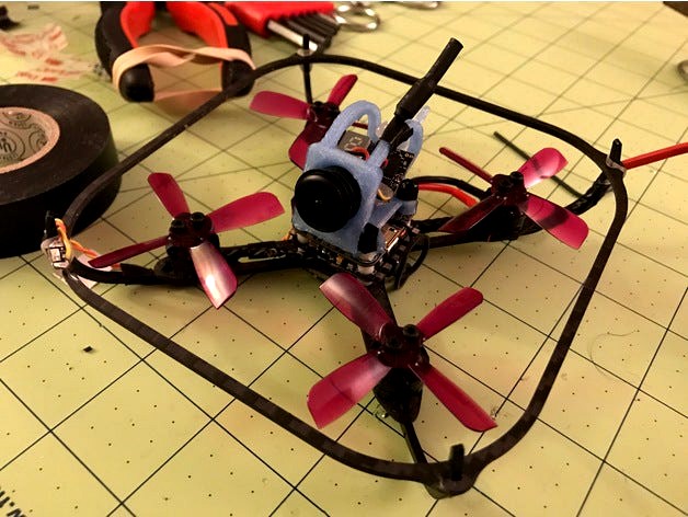 hoverbot camera mount for furious fpv cam by aliimam
