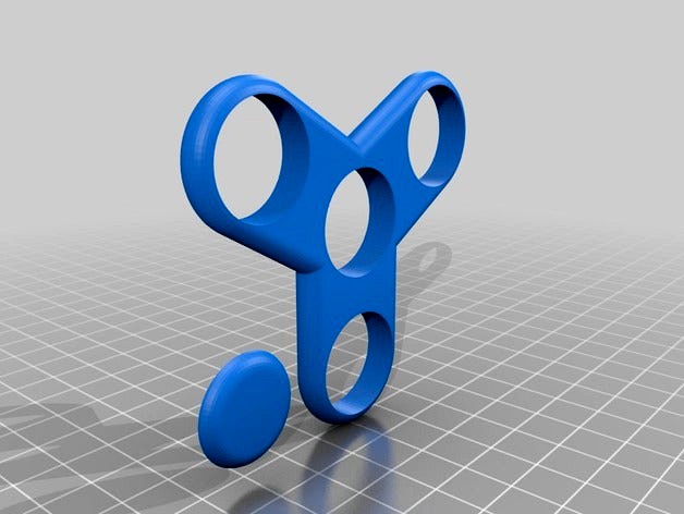 Smooth Fidget Spinner by Zarmock