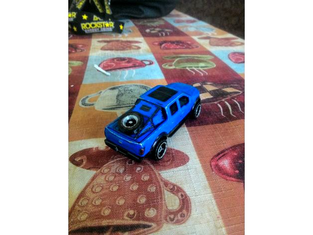 Hot Wheels F150 tire carrier by BasslinedRC