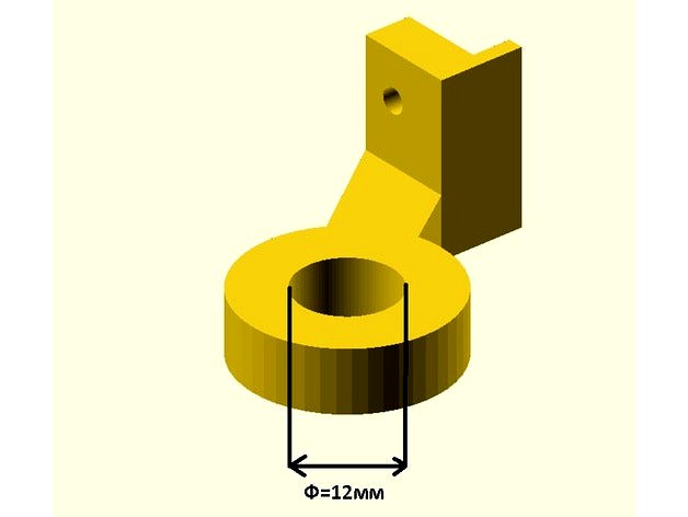 autolevel inductive holder 12mm by Mell2010