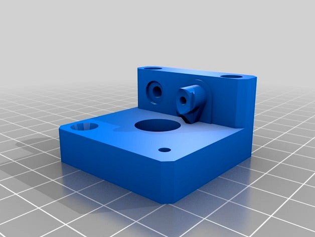 geared extruder nema 17 by Hatsyflatsy