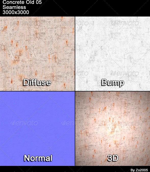 Concrete Old 05 Tileable