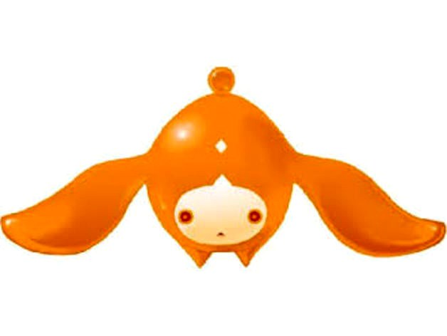 Orange Elebit by AetherResonant