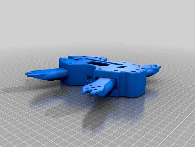 Sleek Racer X (mini quad frame) by sleeklab