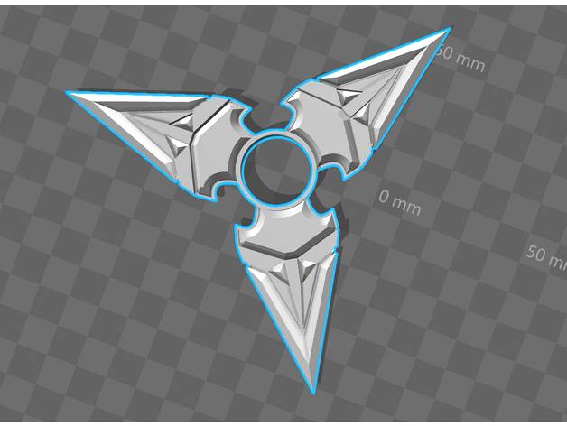 Genji star fidget spinner by jlaak