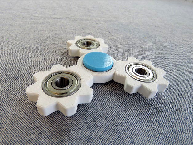 Design your own fidget spinner by SteamLabs