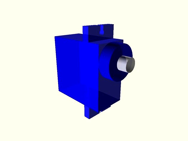 Microservo SG 90 - openscad by pols66