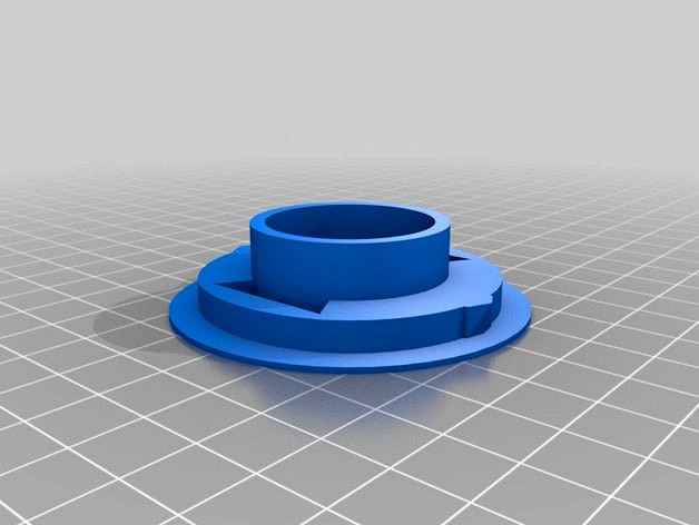 Small spool support (5 Dollar Filament) 29mm remix by venzon
