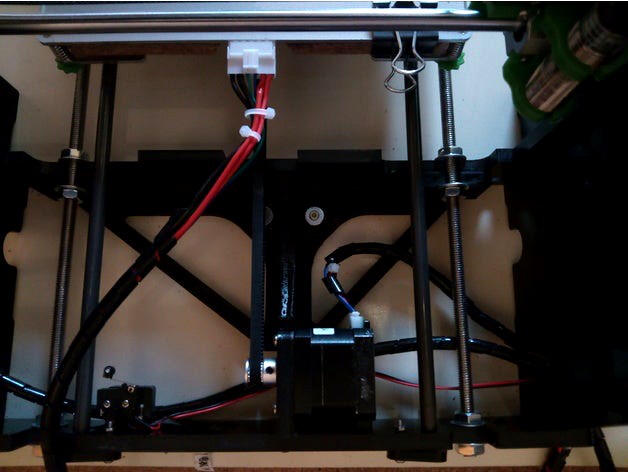 Anet A8 Rear Frame Brace with mounting option by Heimdall_Midgard