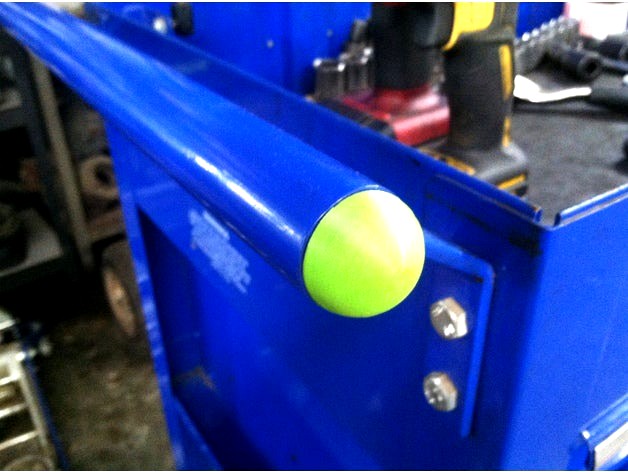 Blue Point Tool Cart Handle end cap by Plastic_Innovations