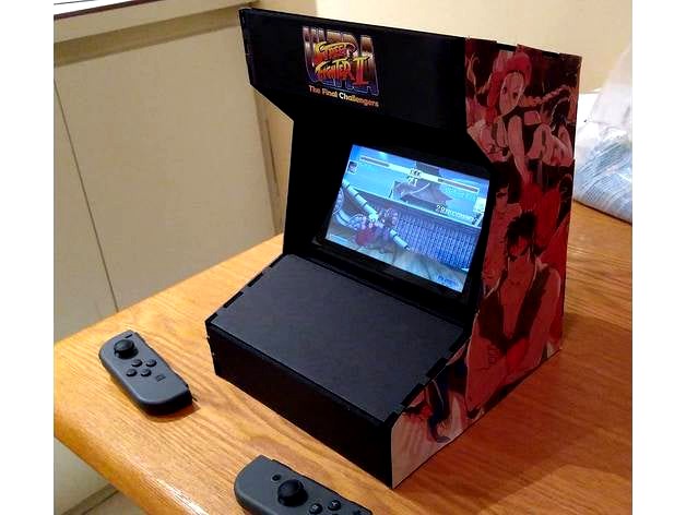 Nintendo Switch Arcade Cabinet by SSilver2k2