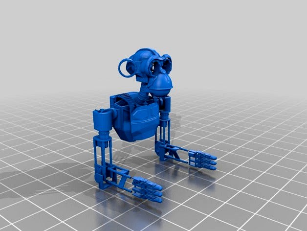 Robot Monkey by cazzer