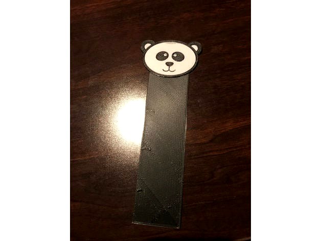 Panda Bookmark by MatrixMeche