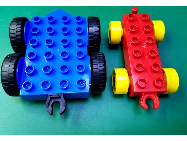Lego Duplo Car Coupler Repair / Replacement by barnr
