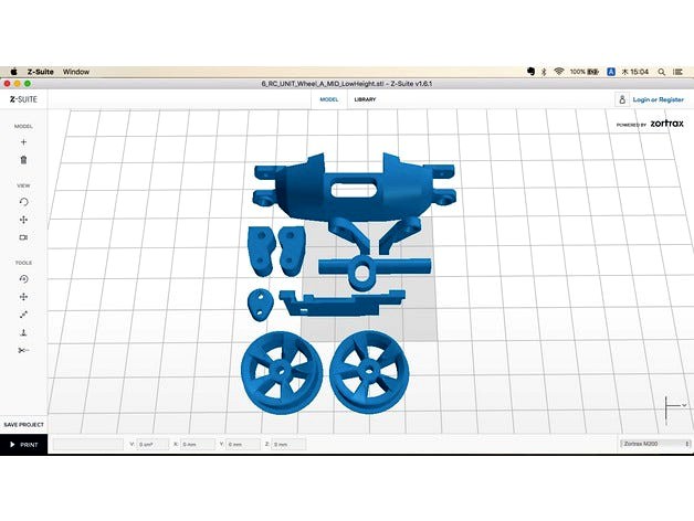 RC Mini 4WD Kit (full package)   by FabRacer