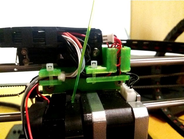 Wire/filament guide. wanhao I3 by ChaserDK