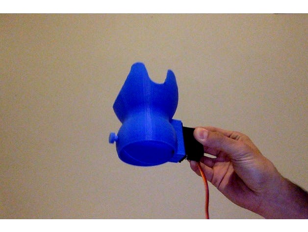 Cereal Dispenser with MG995 servo by ValkAD