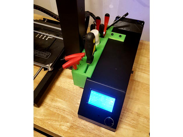 Tool Holder for Maker Select 3d Printer (Wanhao Duplicator I3) by wellsja