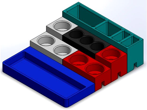 Electronic cigarette holder based on modular construction by ex3meryu