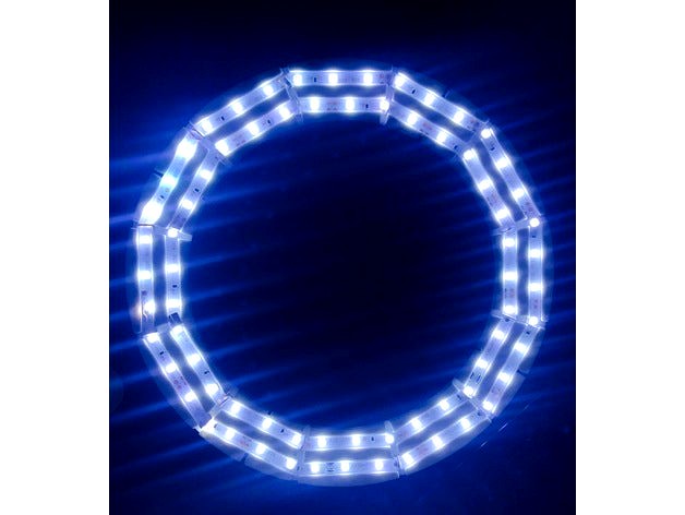 Circular LED strip holder for 3528 LED Strip  by sb43201