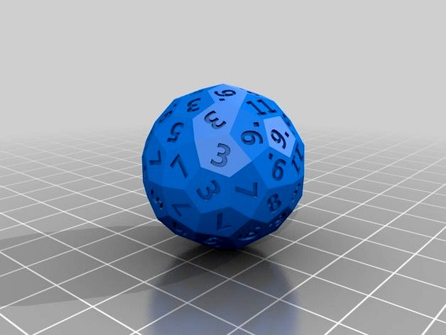2d6 dice by hyperspacedesign
