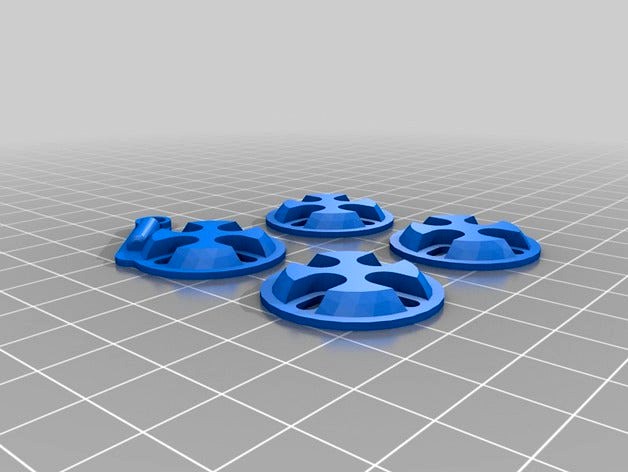 Landing Gear V2 (stronger clip) by RONRAYSING