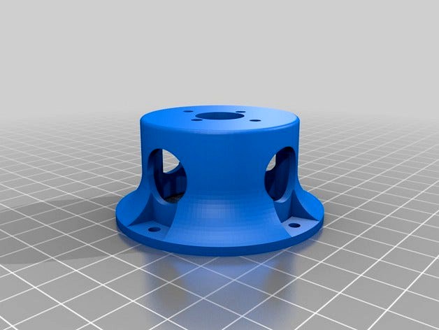 Corsair F4U ParkZone - motor mount by jcheger