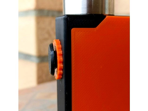 Box Mod bottom feeder mechanical with square push button lock (v3b p&p) by mc0676