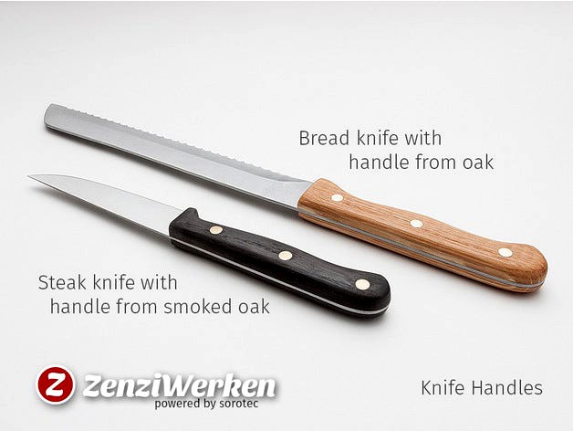 Knife Handles cnc by ZenziWerken