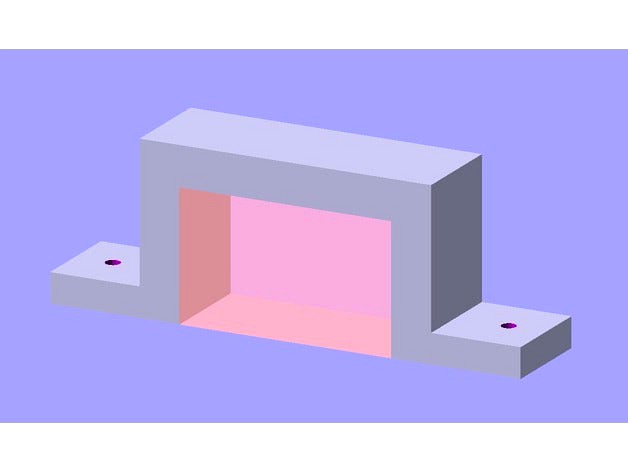 Adjustable Rectangular Mount by raster
