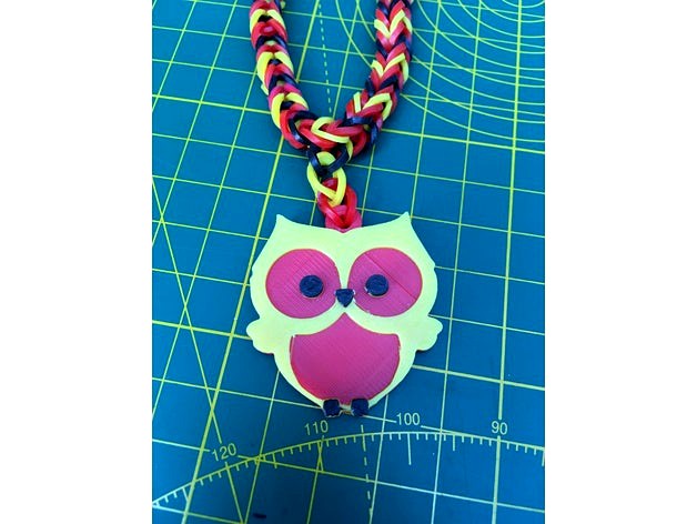Owl key ring keyring charm pendant etc by GRay_111111
