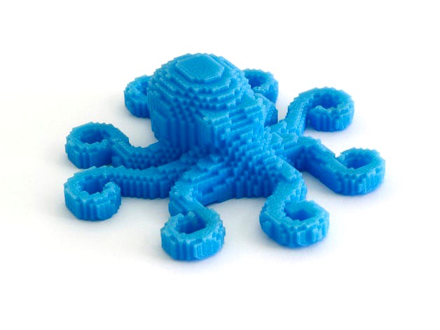 Pixel Octopus - Minimal Voxel Octopus Tutorial by FLOWALISTIK