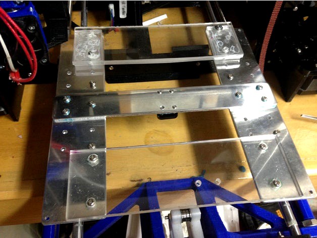 Anet a8 bed frame supports(for cnc upgrade) by 3DTSUJ