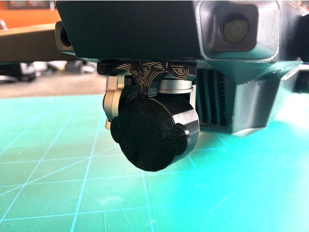 DJI Mavic Pro Gimbal Lock/Lens Protector-Polar Pro & Taco ND **NinjaFlex** by filmscum