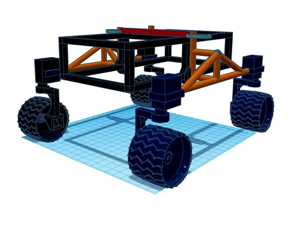 4 Wheel rover by Robin1985