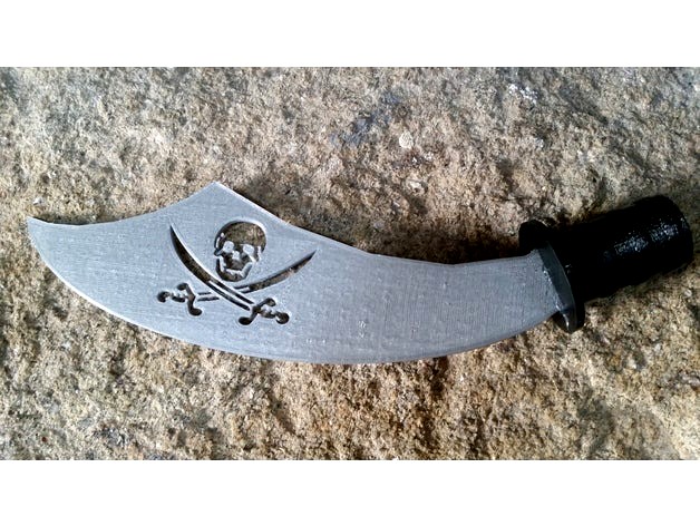 Pirate Knife - couteau de pirate by Bzh_info