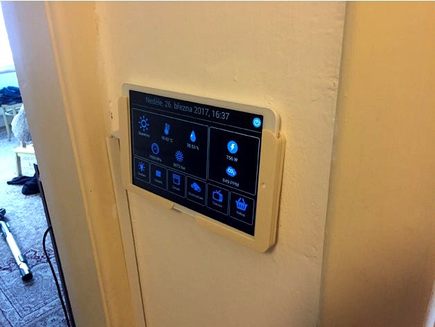 Tablet wall holder by ppet36