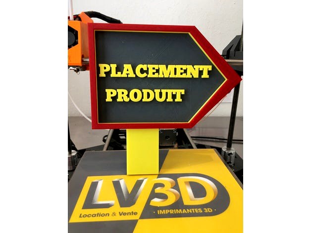 LV3D - Panneau Placement Produit by LV3DBoutique