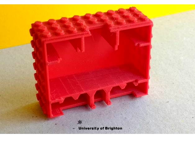 microbit + LEGO : Battery box by UOB