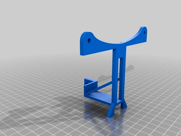 120mm Fan Holder for Tronxy X1 by Nanito