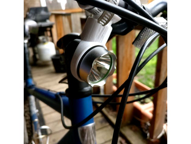 KOBRA Bike Light Detachable Handle Bar Mount by DeepfriedchriL