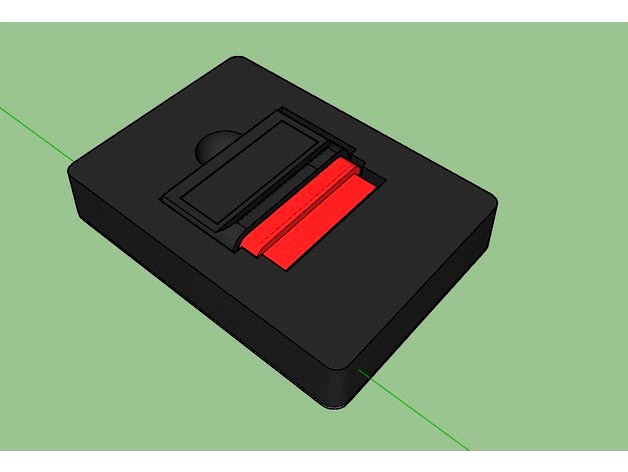 Plastic Insert Replacement for ZX Spectrum IF2 Cartridge by alvaroalea