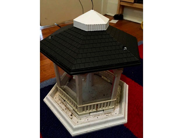 Gazebo Bird Feeder Cap (Cherry Valley, Woodlink, Kay Home Products) by rawlogic