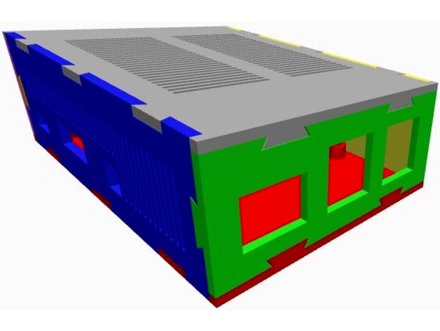 Box-It Raspberry Pi 2 & 3 Case  by MicMak