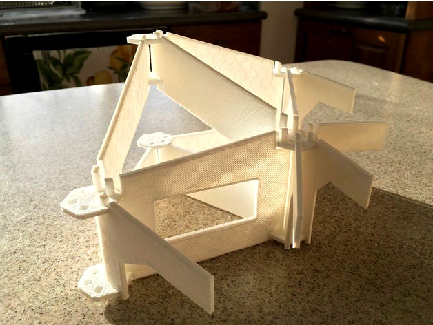 CNC Hexagonal FrameWork Prototype by Fredbartels
