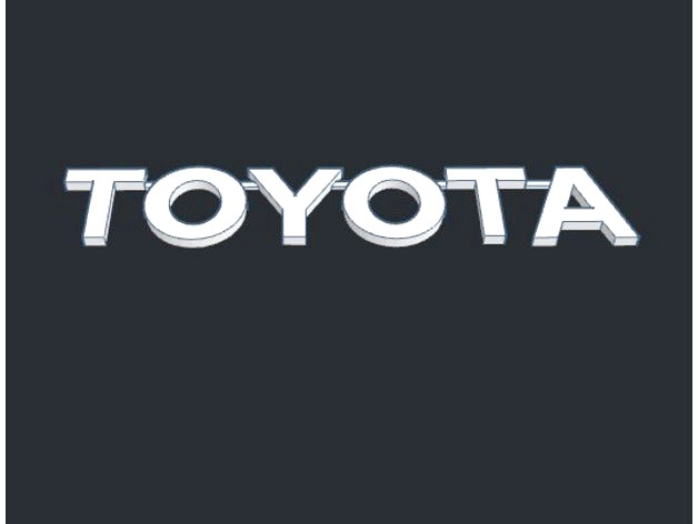 Toyota Logo Badge for Tacoma Tundra Land Cruiser 4Runner by teewuane
