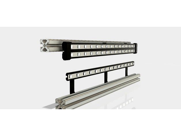Adjustable LED Strip Backets by Kanata