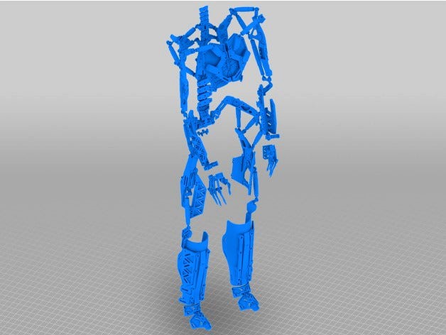 Elysium Max Exoskeleton by 01binary